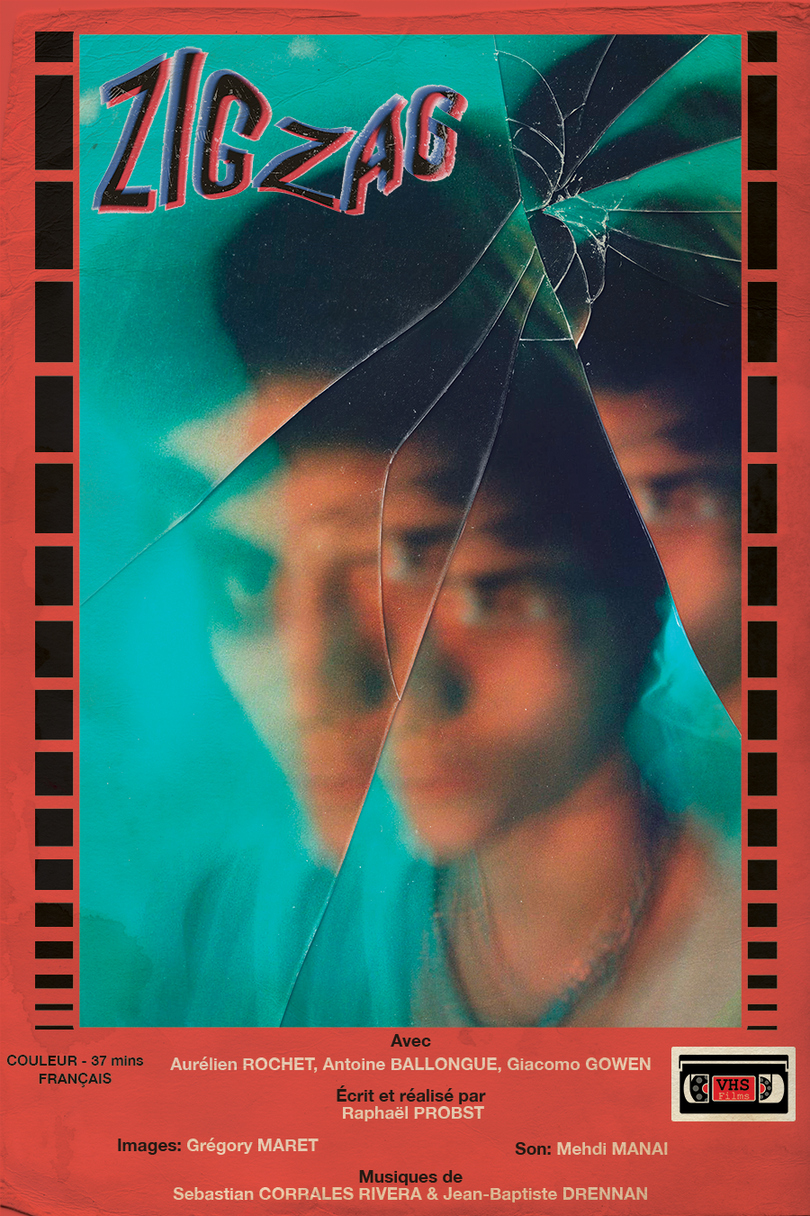 ZigZag-Affiche [VHS] 